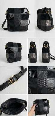 COACH Hampton RARE Patchwork Limited Edition Crossbody VTG  Leather Handbag